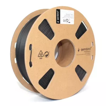 3D-printmateriaal Gembird 3DP-PLA1.75-02-CARBON