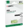 Emtec D250 Mini USB 2.0 flashdrive 64 GB, groen