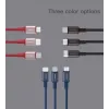 USB-kabel Orsen S9M A naar Micro USB 2.1A 1 m zwart