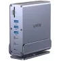 Dockingstation Unitek D1135AGY01 DisplayLink-adapter triple-4K-ondersteuning, 15-in-1, 15W PD-vermogen