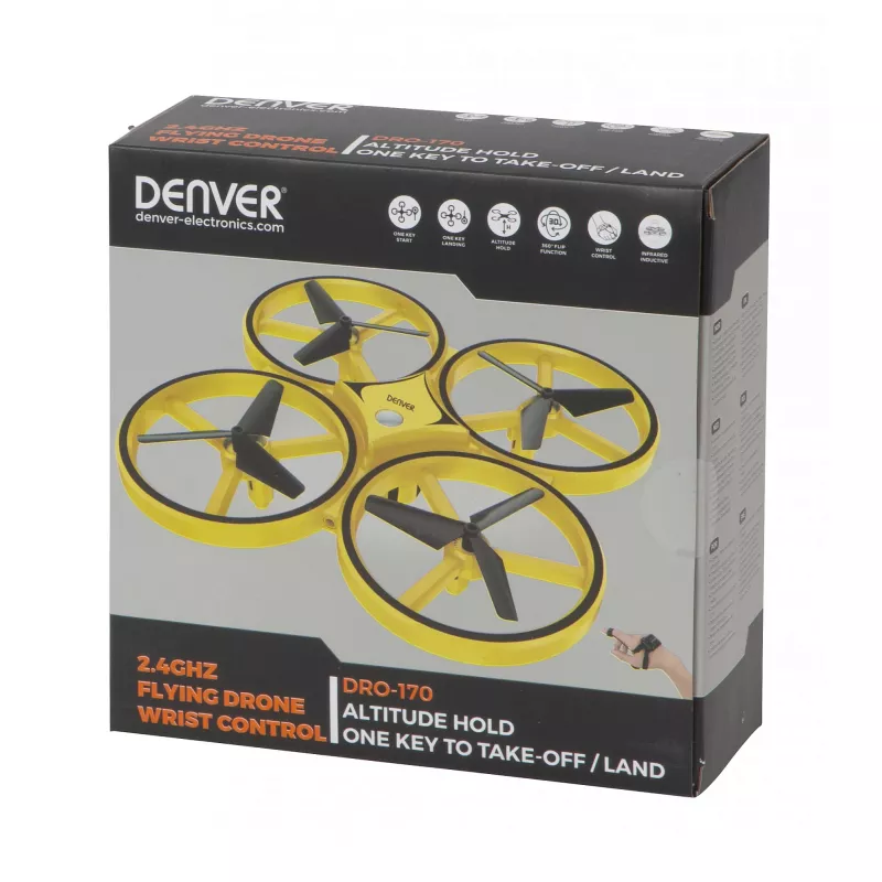 VTOL-vliegtuig Denver DRO-170 2,4-GHz-drone met handcontroller