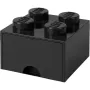 Copenhagen R.C. LEGO Brick Drawer 4 zwart | RC40051733 (RC40051733)