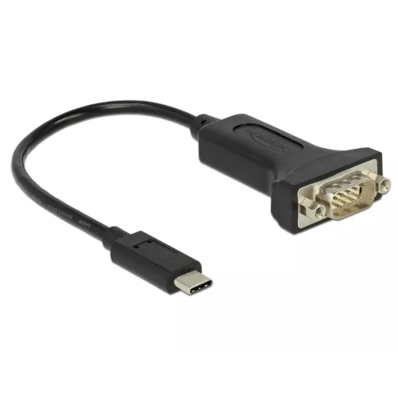 Seriële kabel DeLOCK 63908 zwart 0,15 m DB-9
