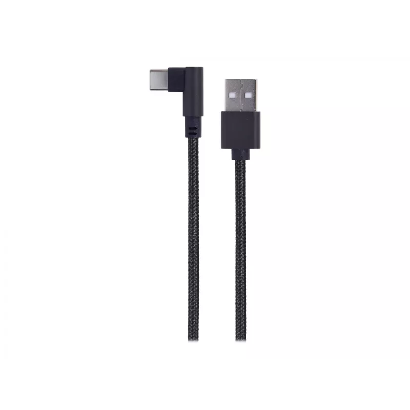 Kabel USB 2.0 naar USB-C haaks / CC-USB2-AMCML-0,2M GEMBIRD