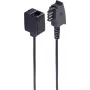 Telefoonkabel ShiverPeaks BS71035 0,2 m zwart