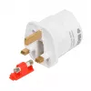 Voeding IBOX iaukeu netlader met verwisselbare UK- (type G) en EU-stekkers (type E), 100–240 V 50/60 Hz, 7,5 A, wit