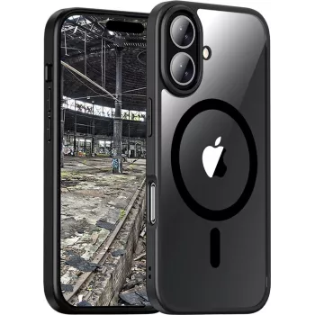 JT Berlin BackCase Pankow Hybrid MagSafe | Apple iPhone 17 | zwart/transparant | (11159)