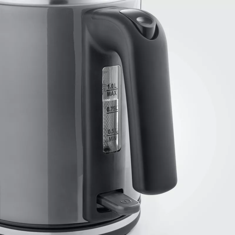 Elektrische waterkoker Severin 2400 W antraciet zwart