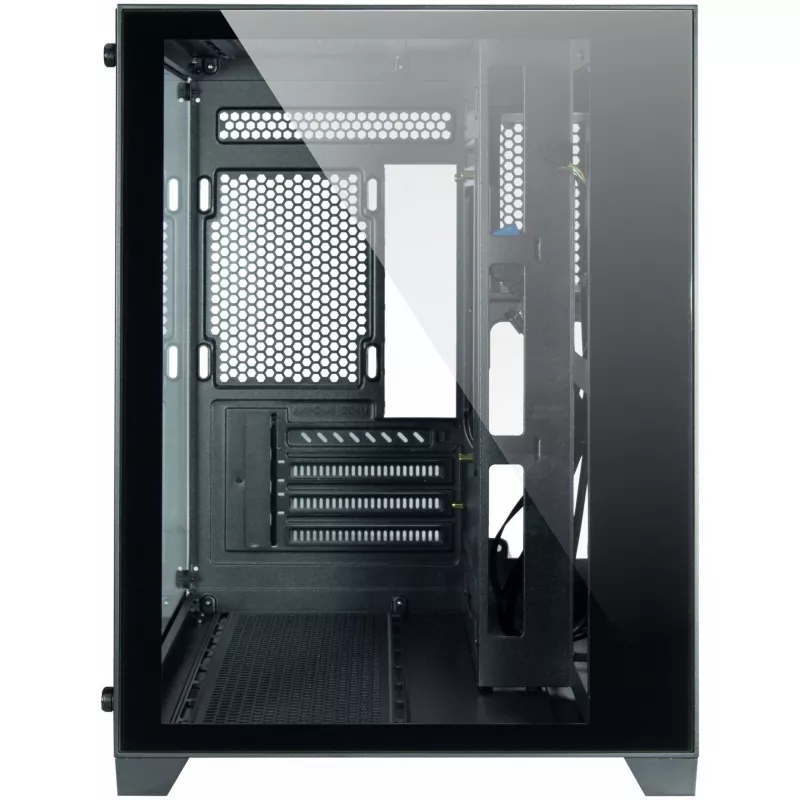 PC-behuizing Inter-Tech C-501 Aspect midi tower zwart