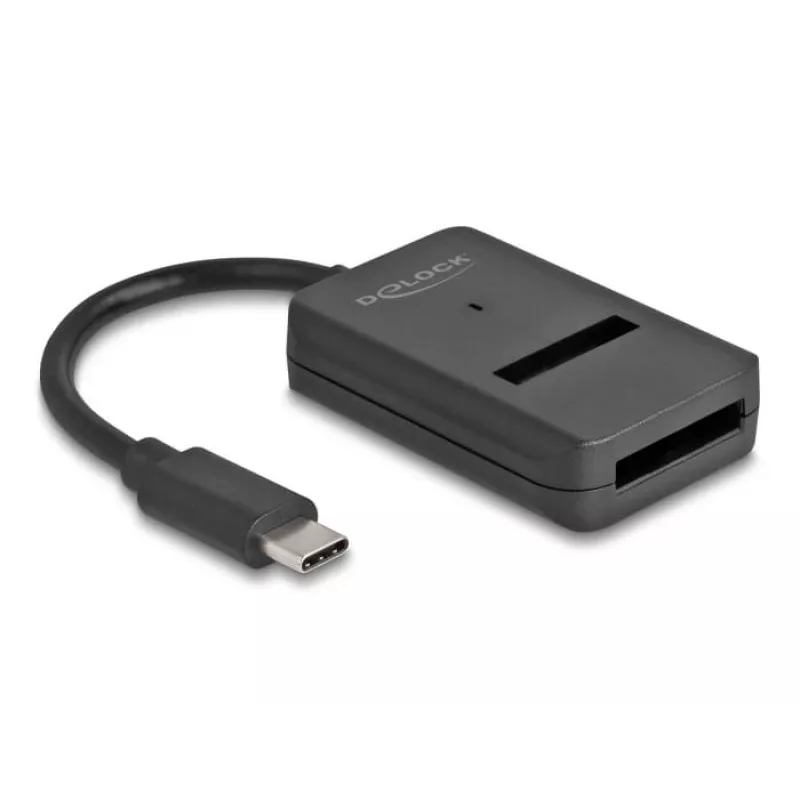 DeLOCK combo-converter voor M.2 NVMe PCIe SATA SSD USB Type-C 10 Gbit/s