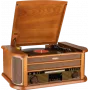 Reflexion HIF2002DAB Retro stereosysteem, DAB+/FM, cd, cassette, platenspeler