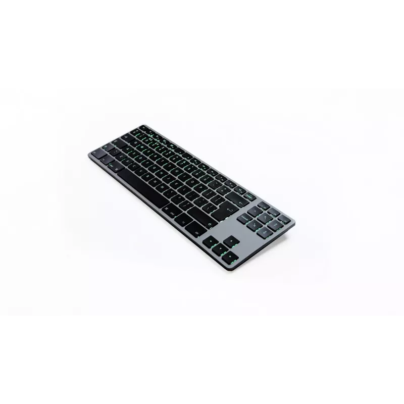 Toetsenbord aluminium Mac tenkeyless RGB Space Gray