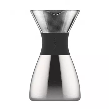 Asobu PourOver Cold Brew koffiezetter zwart, zilver