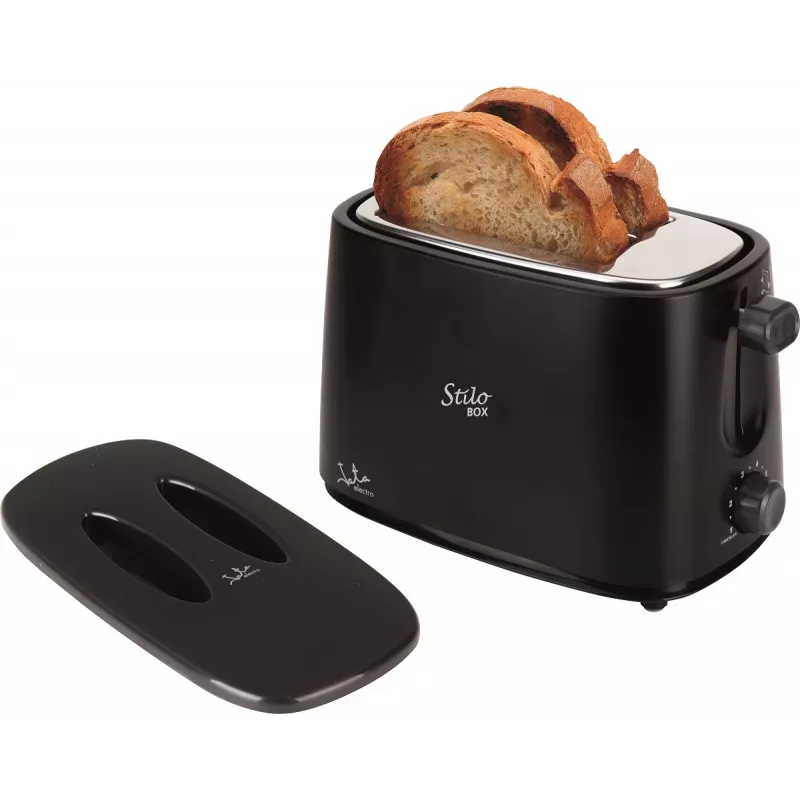 Broodrooster JATA TT631 2 sneetjes 750 W zwart RVS