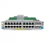 HPE - uitbreidingsmodule - Gigabit Ethernet (PoE+) x 20 + 10 Gigabit SFP+ x 2 + 2 x SFP+
