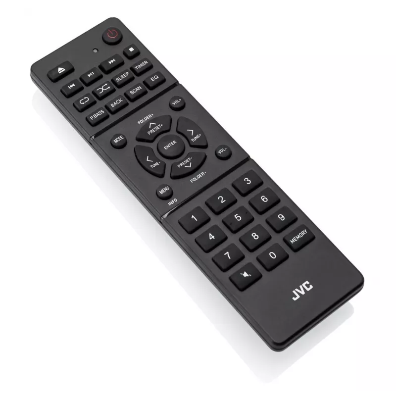 JVC RD-E874B All-in-One-audiosysteem, internet/DAB+/FM-radio, cd, Bluetooth, 20 W, zwart