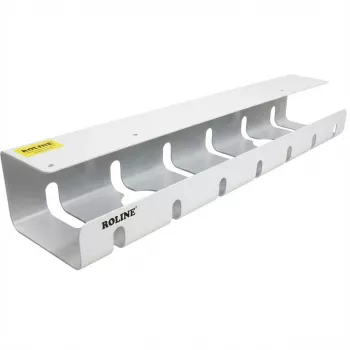 ROLINE Easy2Open kabelgoot, ondertafelmontage, wit, 44,9 cm