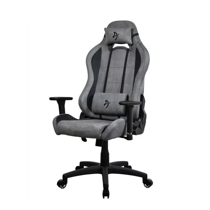 Gamingstoel Arozzi Torretta SuperSoft antraciet – ergonomisch ontwerp, verstelbare armleuningen, kantelbare rugleuning