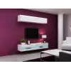 Cama woonkamerkastenset VIGO nieuw 10 wit/wit glanzend
