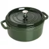 Gietijzeren ovenschaal Staub 40509-356-0 3,8 l groen, rond