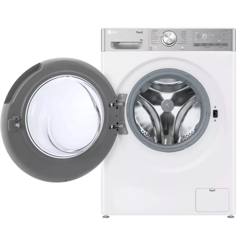 LG F2WR909P3W wasmachine, 9 kg, 47,5 cm, 1200 t/min
