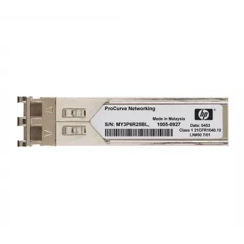 HPE Aruba Networking X130 - SFP+-transceivermodule - 10 Gigabit Ethernet - 10GBase-SR - LC - voor HP A5830AF, HPE 12504, 5120, 5500, 5810, 5900AF, 5920