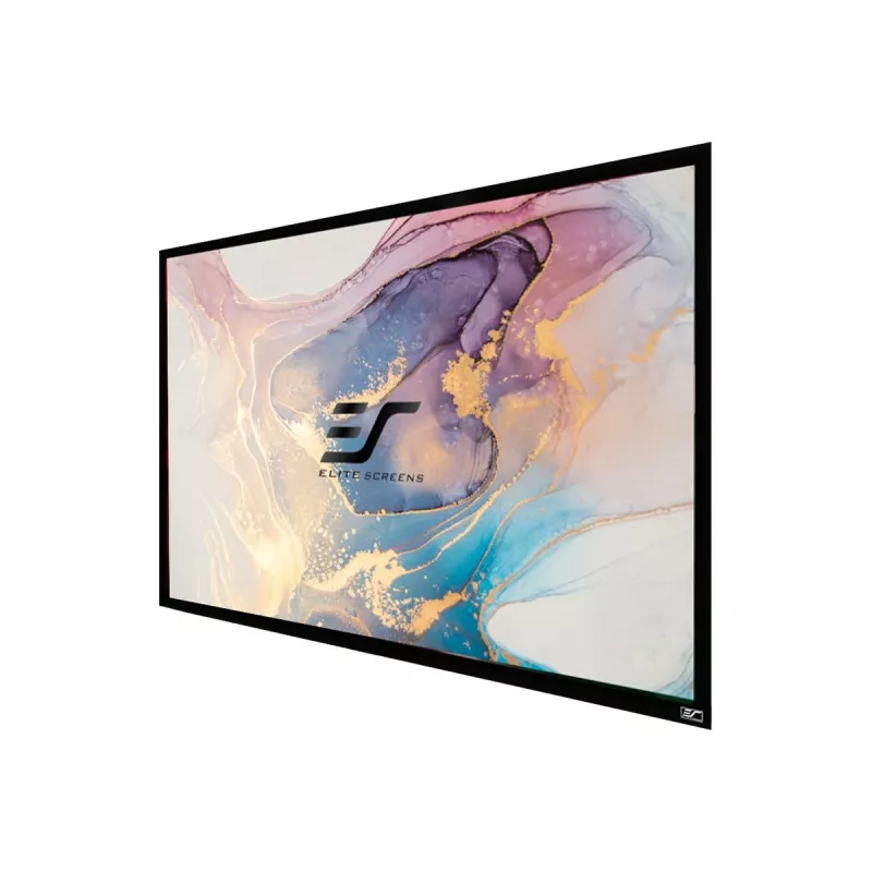 Elite Screens | SableFrame Serie | ER120WH1 | diagonaal 120 inch | 16:9 | schermbreedte (B) 266 cm | zwart