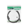 FireWire 400 naar 800 kabel InLine 34901 1m stekker/stekker zwart