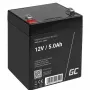 Green Cell AGM27 UPS-batterij lood-zuur (VRLA) 12 V 5 Ah