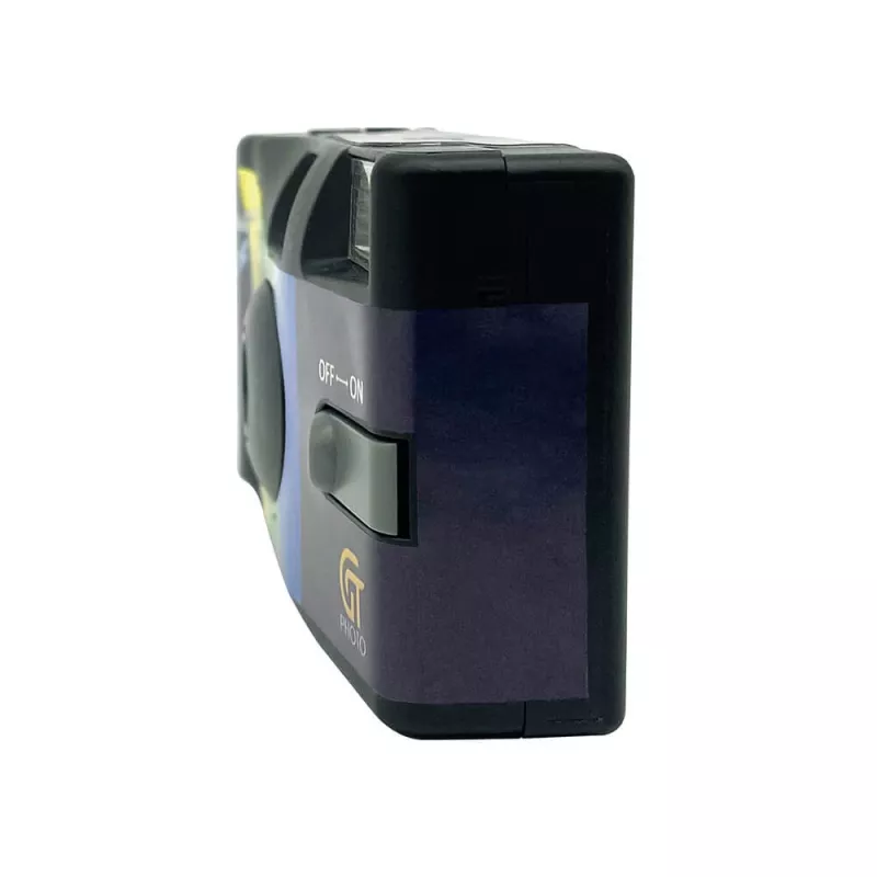 Compacte filmcamera GT Photo GT27FL 135 mm Zwart Blauw 31 mm