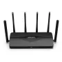 Tafelrouter MERCUSYS MR47BE — tri-band Wi-Fi 7 (2,4/5/6 GHz), 9300 Mbit/s, 3× RJ-45, 2,5GbE, 6 externe antennes