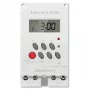 Elektronische DIN-rail tijdschakelaar QOLTEC PC0629 — 24V voeding, 16A uitgang