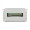 Delock 67319 10" installatieautomatenstrip met afdekking en DIN-rail, 3U, metaal, grijs