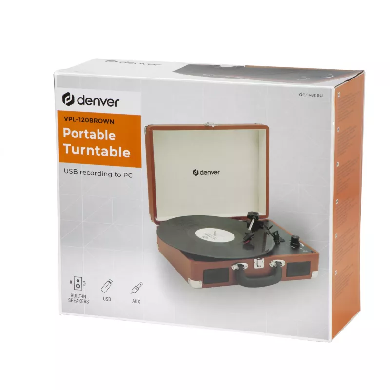 Platenspeler Denver VPL-120BROWN