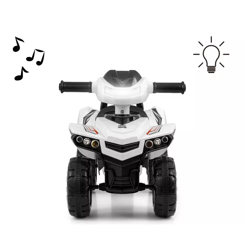 Loopvoertuig milly mally Vehicle Monster wit — model 5694