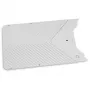 Backplate EK Water Blocks zilver 1 stuk — accessoire voor computerkoelsysteem