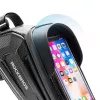 Rockbros B68-1 fietstas frametas telefoonhoesje 1,7 l zwart