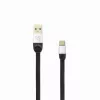 Sbox USB 2.0-Type-C/2.4A zwart/zilver 1,5 m