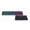 Bekabeld full-size toetsenbord met muis Gembird KBS-UML-01 — USB, QWERTY US, 104 toetsen, zwart