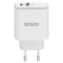 Savio LA-12 oplader voor mobiele apparaten universeel wit AC snelladen indoor
