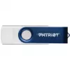 USB-flashdrive PATRIOT Xporter X550 128 GB, dual-interface USB-A en USB-C 3.2 Gen 1, blauw/wit