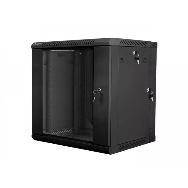 19 inch 12U hangkast LANBERG 600x600 mm zwart