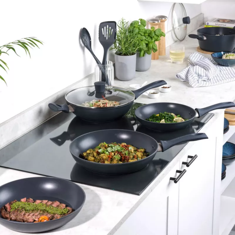 Wok Salter BW12267EU7 28 cm antiaanbaklaag, geschikt voor inductie