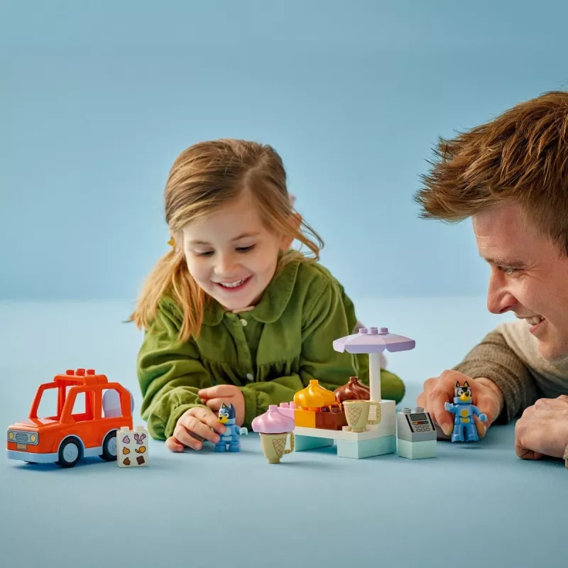 LEGO BLUEY 10458 IJscrème-uitje met Bluey