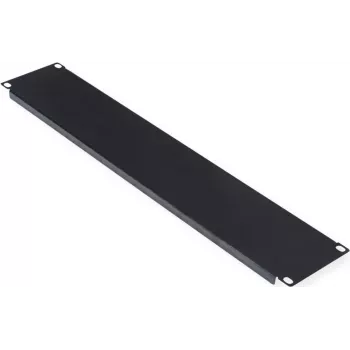 Blindplaat ROLINE 19 inch 2U zwart staal 480 mm