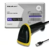 Qoltec 50867 laserbarcodescanner 1D/2D, USB, zwart