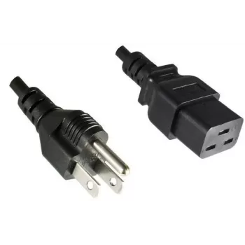 Microconnect PE110518 Stroomkabel zwart 1,8 m C19-koppeling