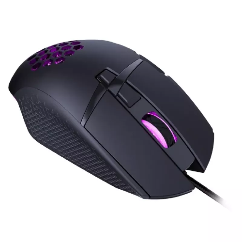 Lumi Legend WM03G-16 bekabelde muis, USB Type-A, optisch, 7200 DPI, Juoda