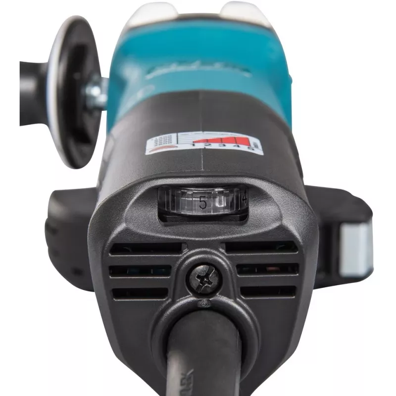 MAKITA HAAKSE SLIJPER 125mm GA5093X01 1900W PADDLE SWITCH, REG. RPM, BRAKE