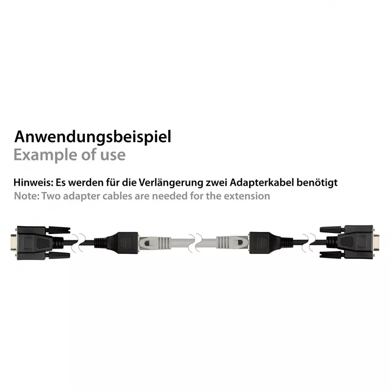 Good Connections adapterkabel RJ45 naar RS232 serieel